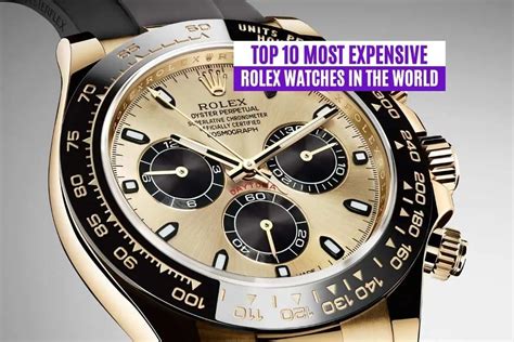 list of expensive rolex watches|expensive Rolex watches price list.